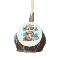 Boy's Birthday Party Otter Themed  Cake Pops