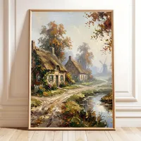 Autumn Morning Canvas Print