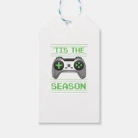 Tis The Season Video Games Christmas Xmas Gamer Gift Tags