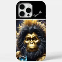 Golden Ape's Cosmic Toast iPhone 16 Pro Max Case