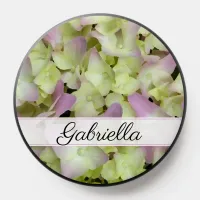 Almost Pink Hydrangea Flower PopSocket