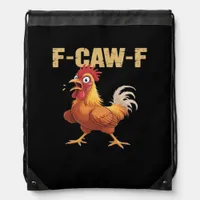 F-Caw-F Chicken Classic Basic Style Drawstring Bag