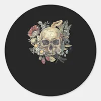 Academia Cottagecore Aesthetic Forest Grunge Gobli Classic Round Sticker