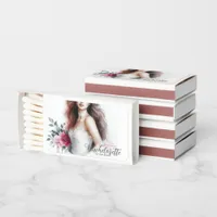 Bride Bachelorette Bridal Shower Wedding Favor Matchboxes