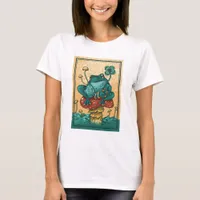 Frug with Mushroom and Clover T-Shirt