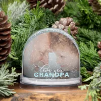 Love You Grandpa Modern Elegant Script 2 Photo
