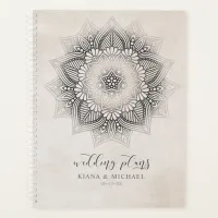 Mandala Lace Wedding Neutrals ID478 Planner