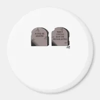 Till Death Do Us Part Classic – Funny Skeleton Cou Magnet