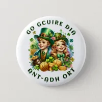 St Patrick's Day | Go gcuire Dia an t-ádh ort Button