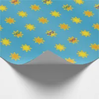 Suns in Shades Wrapping Paper