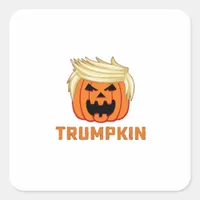 Trumpkin – Funny Parody Slogan Square Sticker