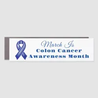 March is Colorectal Awareness Month Car Magnet