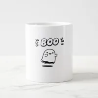 Little Boo Minimal Style Giant Coffee Mug