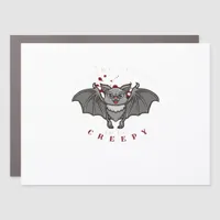 Tis The Season To Be Creepy Car Magnet