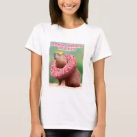 Donut Worry Be Capy T-Shirt