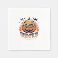 Trumpkin Classic – Spooky Pumpkin Design Napkins