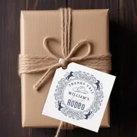 First Rodeo Birthday Thank You Favor Tags – Wester