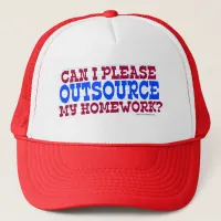 Outsource  my Homework Trucker Hat