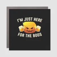 Trumpkin Just For The Boos Halloween Costume Car Magnet