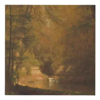 The Trout Pool (1870) Artwork - Faux Canvas Print