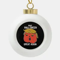 Trumpkin Make Halloween Great Again Classic – Spoo Ceramic Ball Christmas Ornament