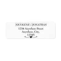 Elegant Return Address Labels