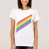 Diagonal Rainbow Shirt