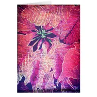 Poinsettia Flower Digital Art