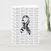 EDS Support Friendship Encouragement  Ribbon Card