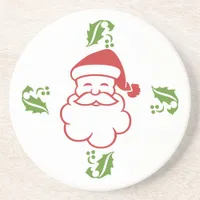 Coaster - Santa and Holly