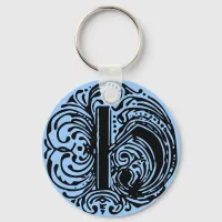 Monarchia Letter "H" Keychain