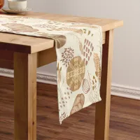 Bakery Bliss: Artisan Bread & Barley, Beige Short Table Runner