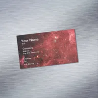 North America Nebula Infrared Business Card Magnet