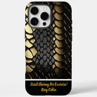 Intricate pattern of a snake's skin iPhone 16 pro max case