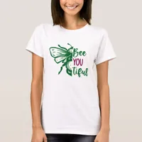 Funny Beautiful Bee Inspired  T-Shirt