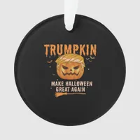 Trumpkin Make Halloween Great Again For Political, Ornament