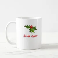 Merry Christmas Mistletoe Coffee Mug
