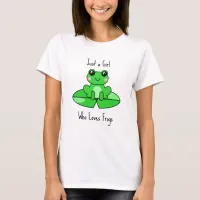 Just a Girl who Loves Friends T-Shirt