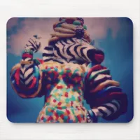 Zebra a Party Animal Mouse Pad