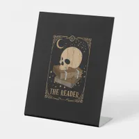 Book Reader Card Pagan Goblincore Goth Occult Book Pedestal Sign