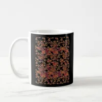 Whimsigoth Golden Vinework Graphic Coffee Mug