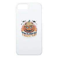 Trumpkin Classic – Spooky Pumpkin Design iPhone 8/7 Case