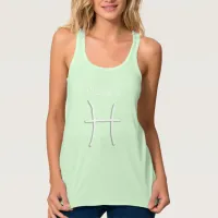 Pisces Horoscope Zodiac Astrological Sign Tank Top