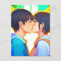 Missing You | Anime Kiss Postcard