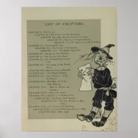 Scarecrow List of Chapters Poster