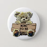 Mimi to Be Baby Shower Button