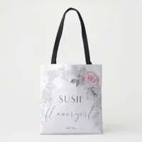 Beautiful Light Pink Roses  BarefootBride™ Tote Bag