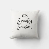 Tis The Season - Its Spooky Season Throw Pillow