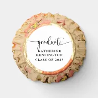 Elegant Pretty Script Typography Graduation Reese's Peanut Butter Cups