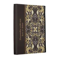 Vintage Medieval Golden Pattern iPad Folio Case